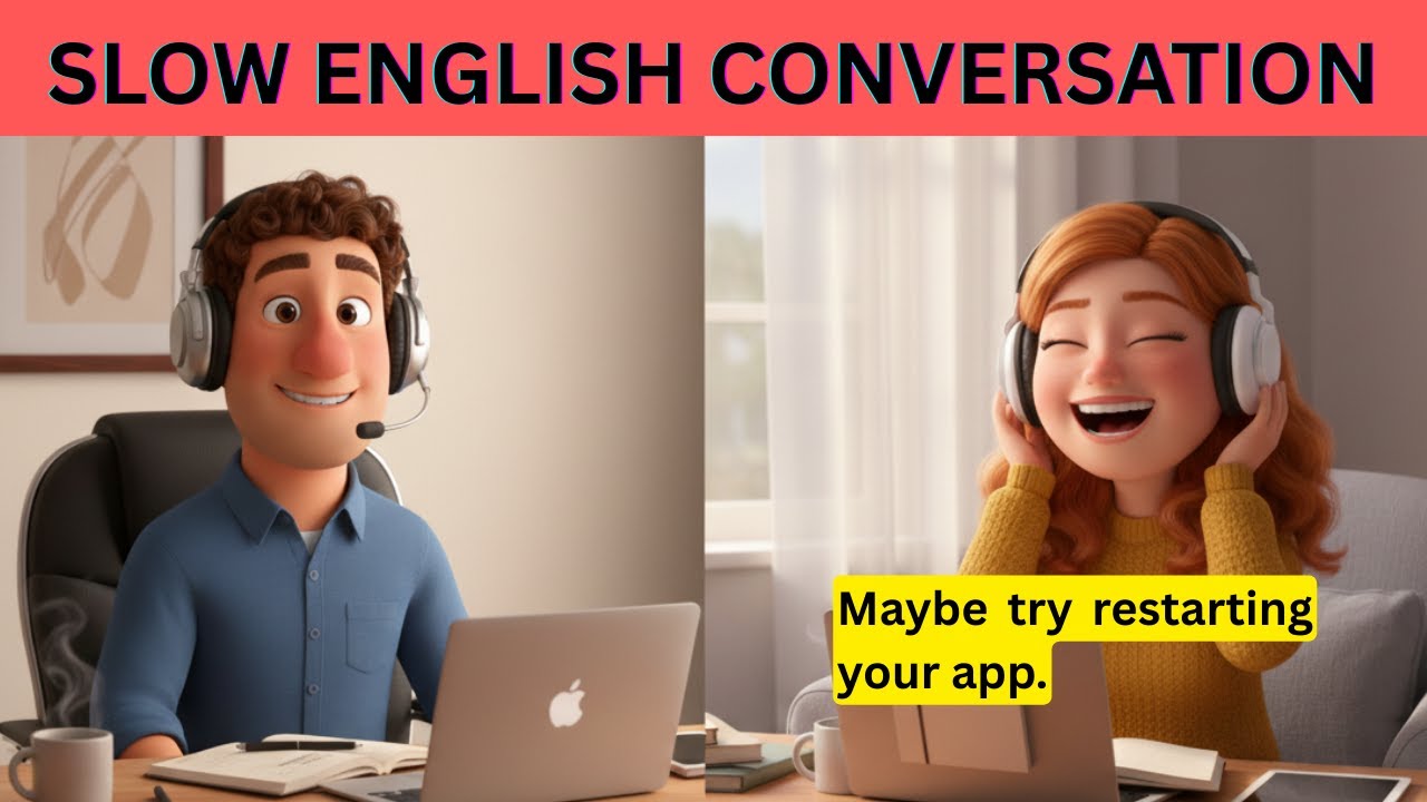 Daily English Conversation Practice | 4 Real Life Situations for ...