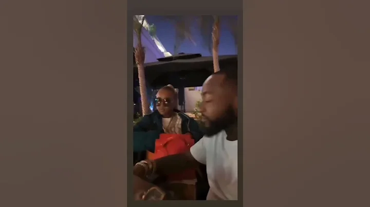 Moment Davido and Chioma shared a kiss at Qatar.