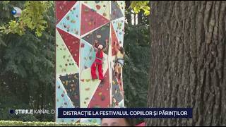 Stirile Kanal D - Distractie la festivalul copiilor si parintilor! | Editie de seara screenshot 3