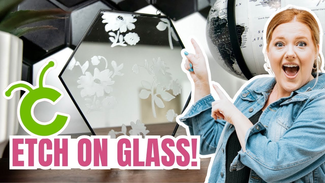 how-to-etch-glass-using-a-cricut-this-is-insane-youtube