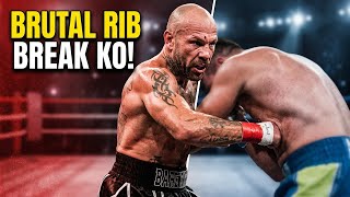 BRUTAL Body Shot KO 👊 | Bare Knuckle Boxing #bareknuckle #knockout #slowmotion