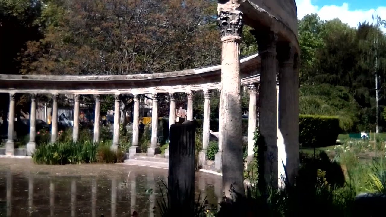 Весна в Париже ⚘. Парк МОНСО 🌴, Район миллионеров💰. Рядом с Елисейскими полями, Фешенебельный район.