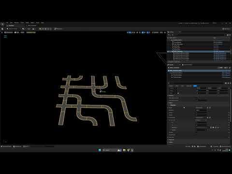 UE5 Wave Function Collapse with Paths Algorithm
