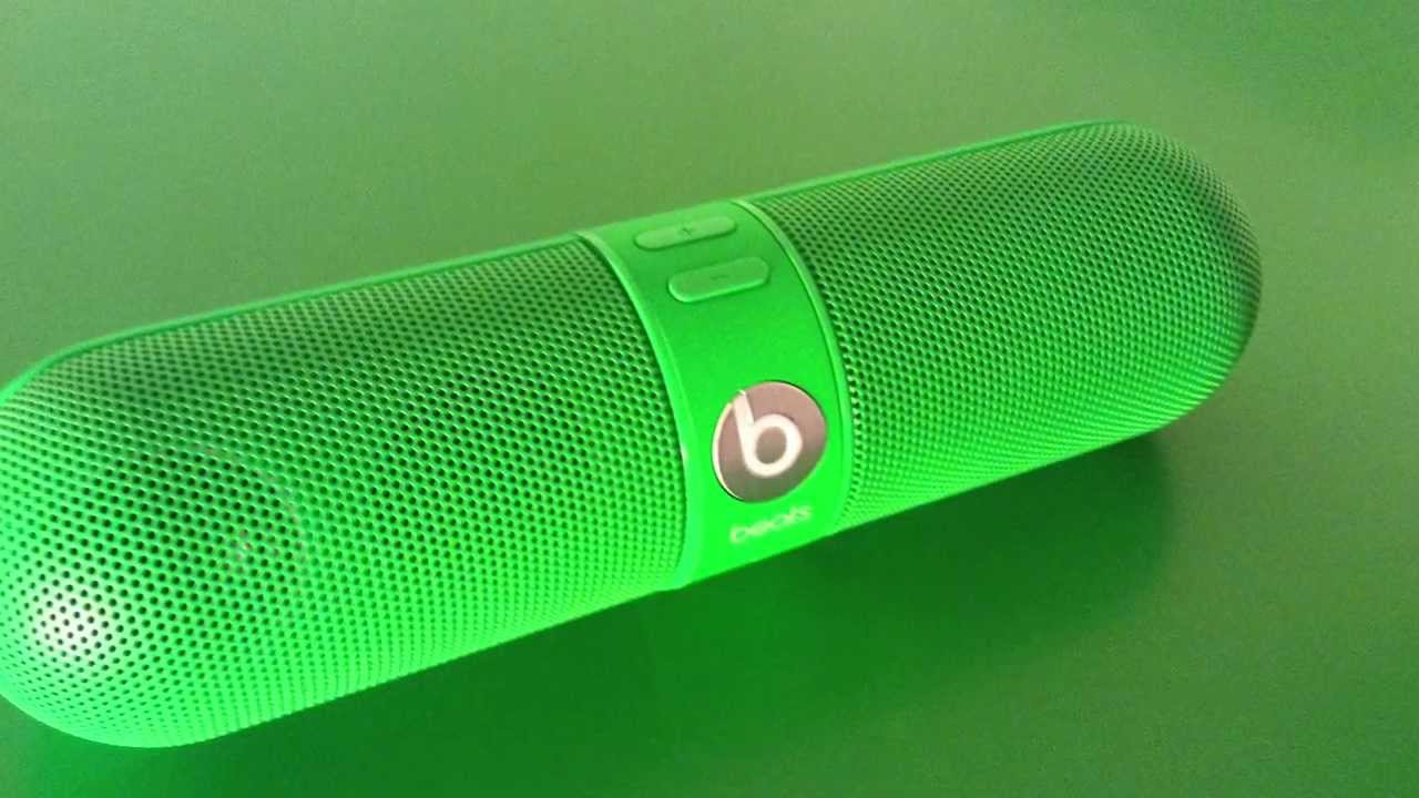 beats pill green limited edition