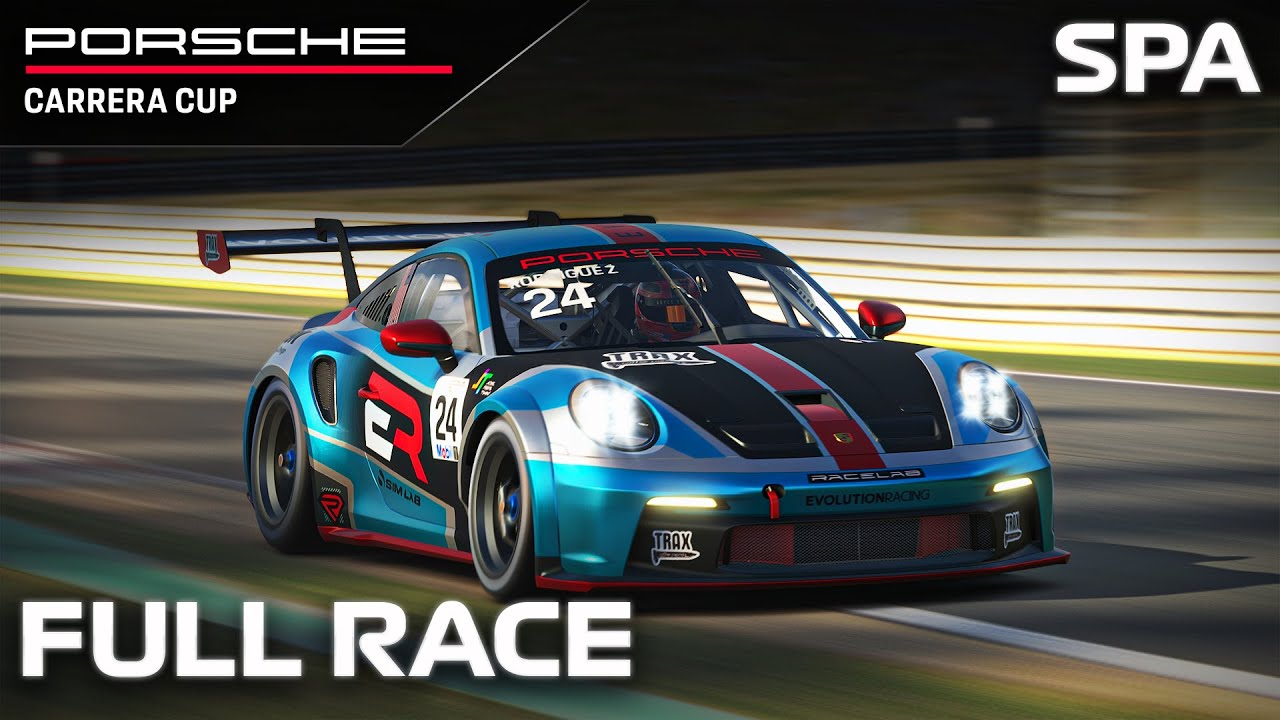 iRacing Official: Porsche Cup - Spa [FULL RACE]