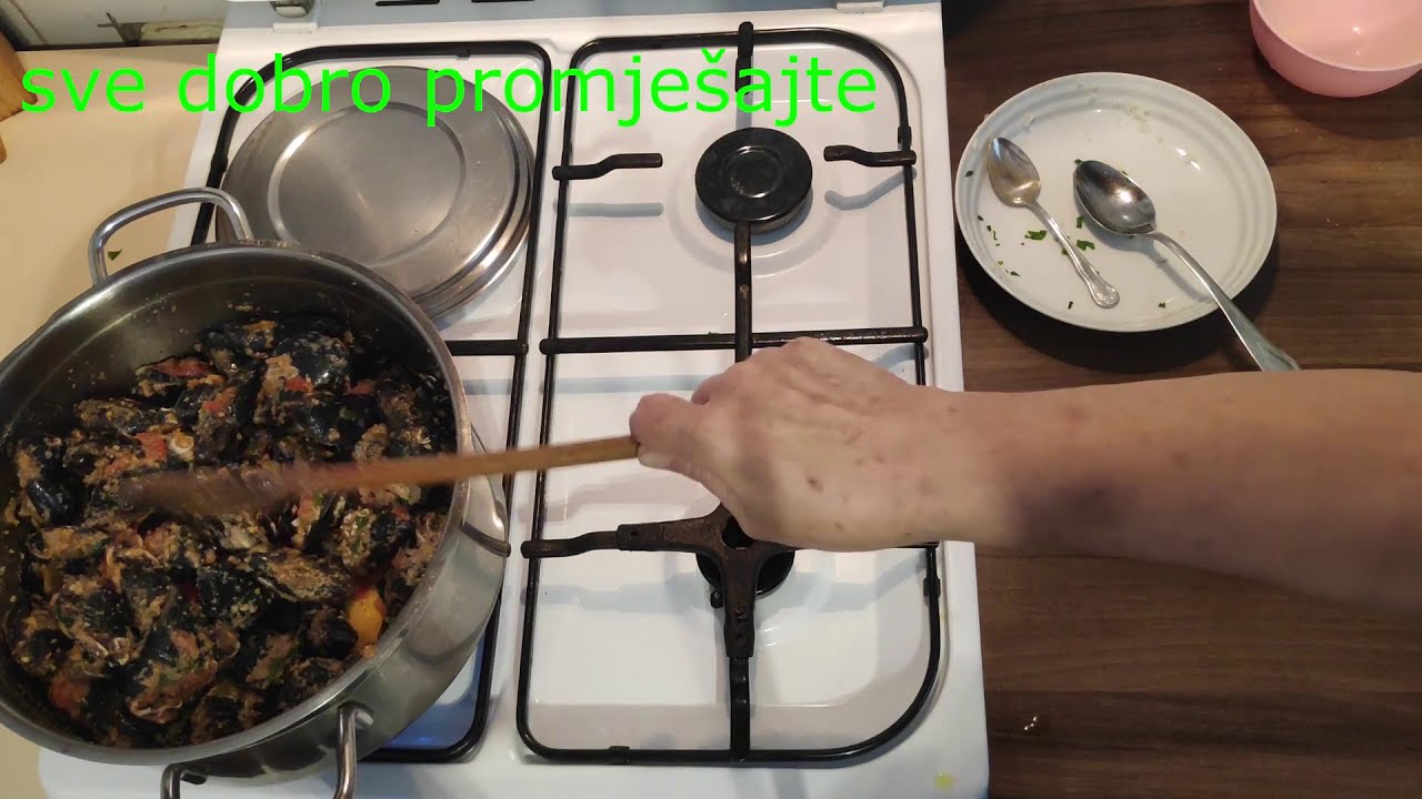 MUŠULE - DAGNJE NA BUZARU | PRAVILAN NAČIN PRIPREME SA PELJEŠCA