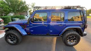 GOBI Jeep JL 4Door Sky One Touch Stealth Rack Installed