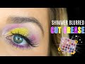 Colourful Cut Crease Eyeshadow Tutorial for Beginners | Colourpop So Jaded Palette