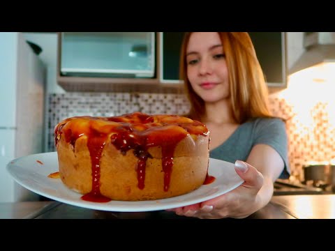 ASMR RELAXANTE COZINHANDO- VOU FAZER UM BOLO FOFINHO COM VOCÊ