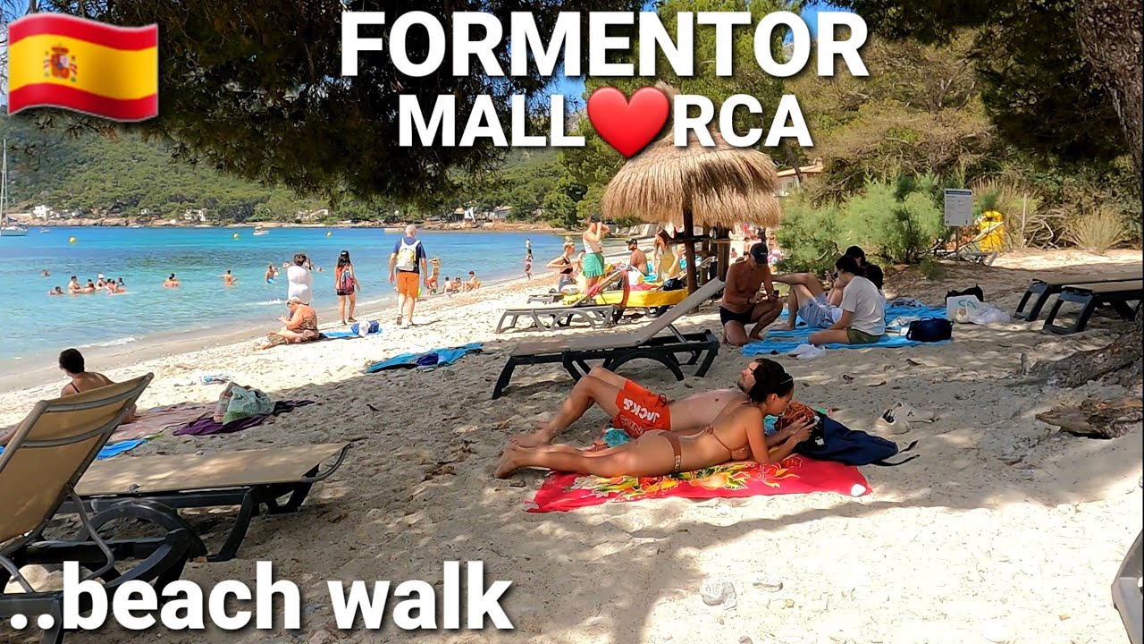 Formentor 4K Beach Walk Mallorca Spain 2023