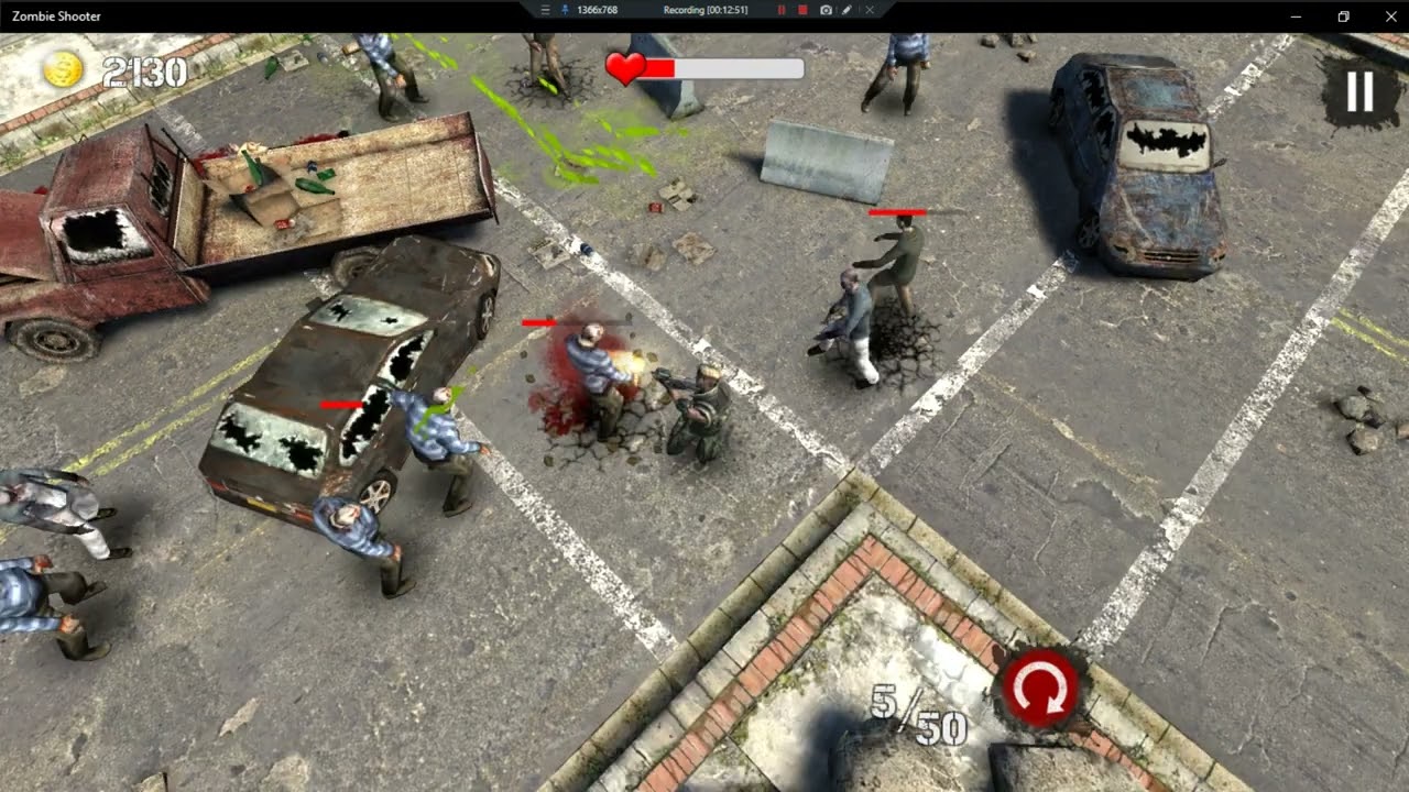 Zombie Shooter •UNL• ~ GamePlay ~ OP&Gaming P1 P2 ~ W11 App ~ 1080ᶠᴴᴰ ~ 2024 ~ W11