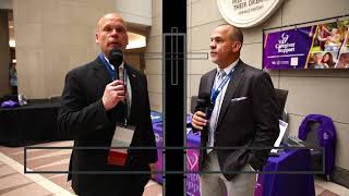 Lance A. Slatton Speaks with Joseph Burks from the VA Caregiver Support Program in Washington D.C.