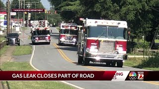 Gas leak prompts evacuations in Yadkinville
