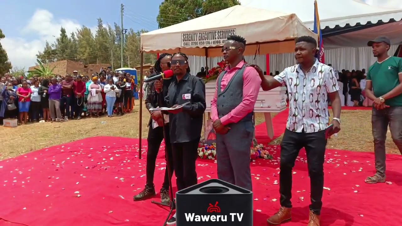 THE MOST PAINFUL EULOGY! MASEKETE TELLS WHO K1LLED HIS SISTER SOO SAD KITUI HOSPITAL
