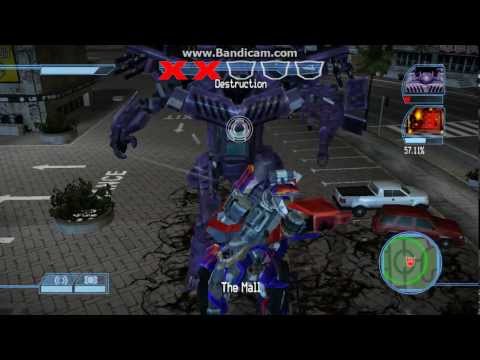 Transformers The Game Walkthrough Heavy Weapon Shockwave Boss Battle Mission 8 Autobot 