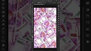 Photoshop 2026 - Tips To Create Money Stack From Single Note #shotrs #anikgraphic
