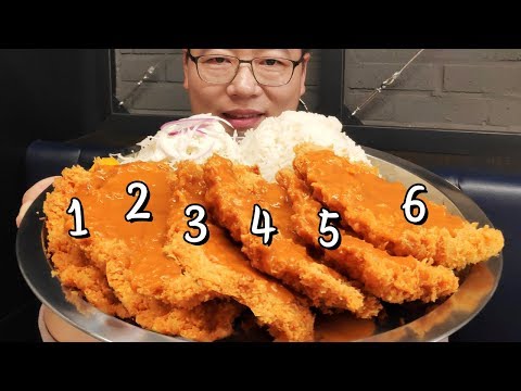 6인분짜리 엠브로돈까스 도전했습니다. 사장님 더 많이 드심