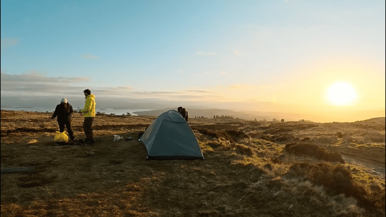 First Time Wild Camping || Us vs The Scottish Wilderness
