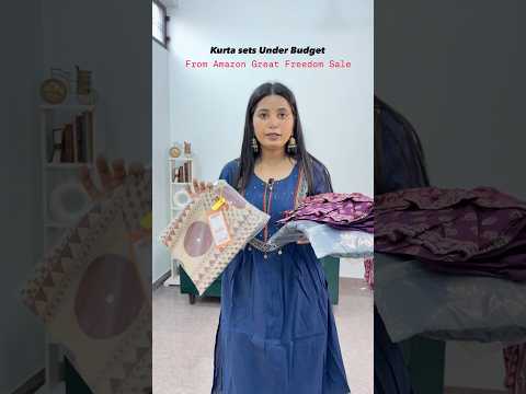 Affordable kurta set haul #amazonhaul #kurtaset #kurtasets #haulvideo