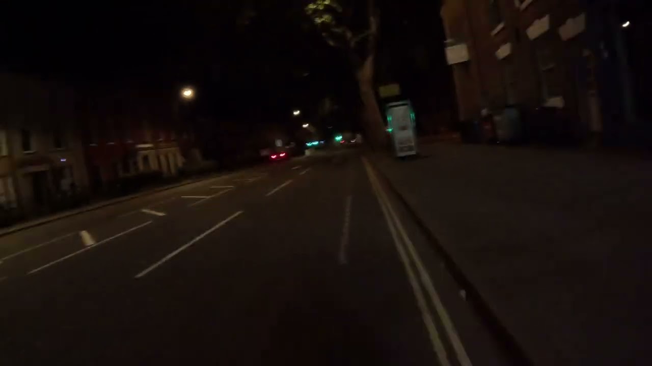 2 am pov run around west end and derby city centre (highlights)