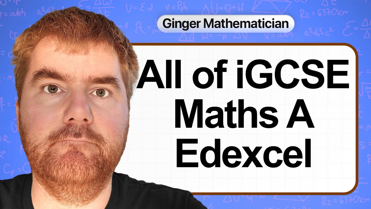 Everything you need to know about IGCSE Maths A Edexcel in 151 minutes