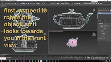 Tutorial: Exporting from 3dsMax to Unity3D using the correct axis