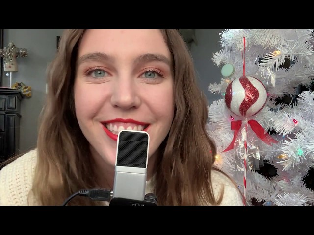 I'M BACK.. HAPPY HOLIDAYS!!!// mouth sounds, tapping, nail tapping, etc.