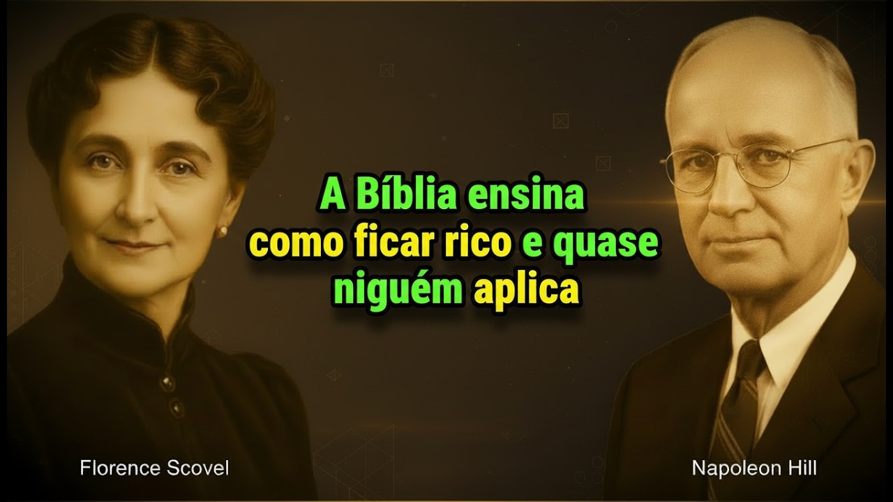 A Bíblia ENSINA como ficar RICO, mas quase NINGUEM  aplica. - Napoleon Hill e Florence Scovel