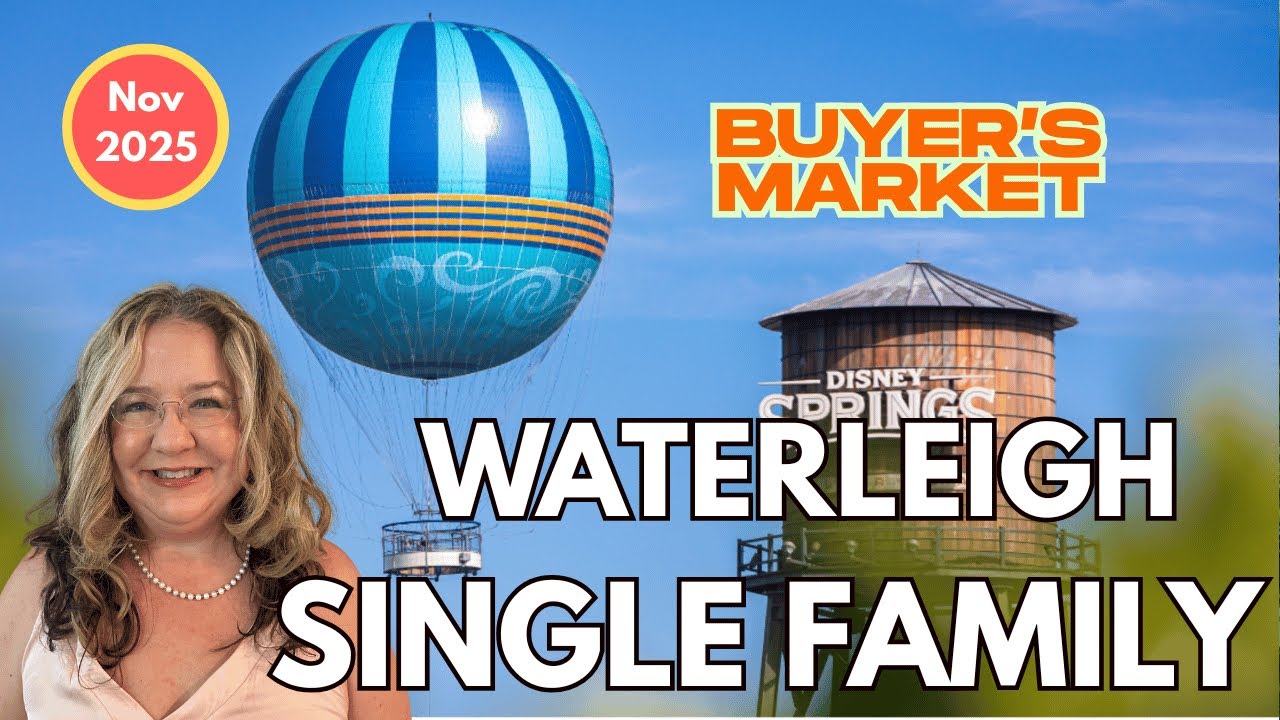 Обзор рынка домов на одну семью в Уотерли | Ноябрь 2025 г. | Уинтер-Гарден, Флорида