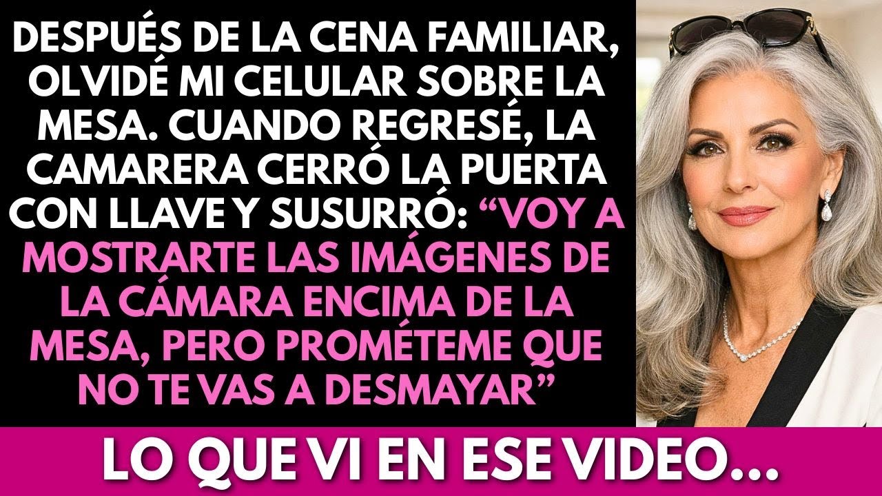 Cuando estaba por salir, la camarera cerró la puerta: “¡Promete que no te desmayarás!”. Pero…