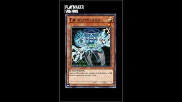 Yugioh Duel Links - Playmaker summon The Accumulator