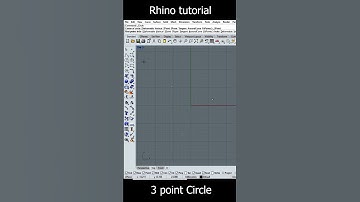 3 point circle#rhino #tutorial #3d #3dmodel #tools