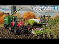 Farming Simulator 22  Finisco di tagliare il campo di mais.