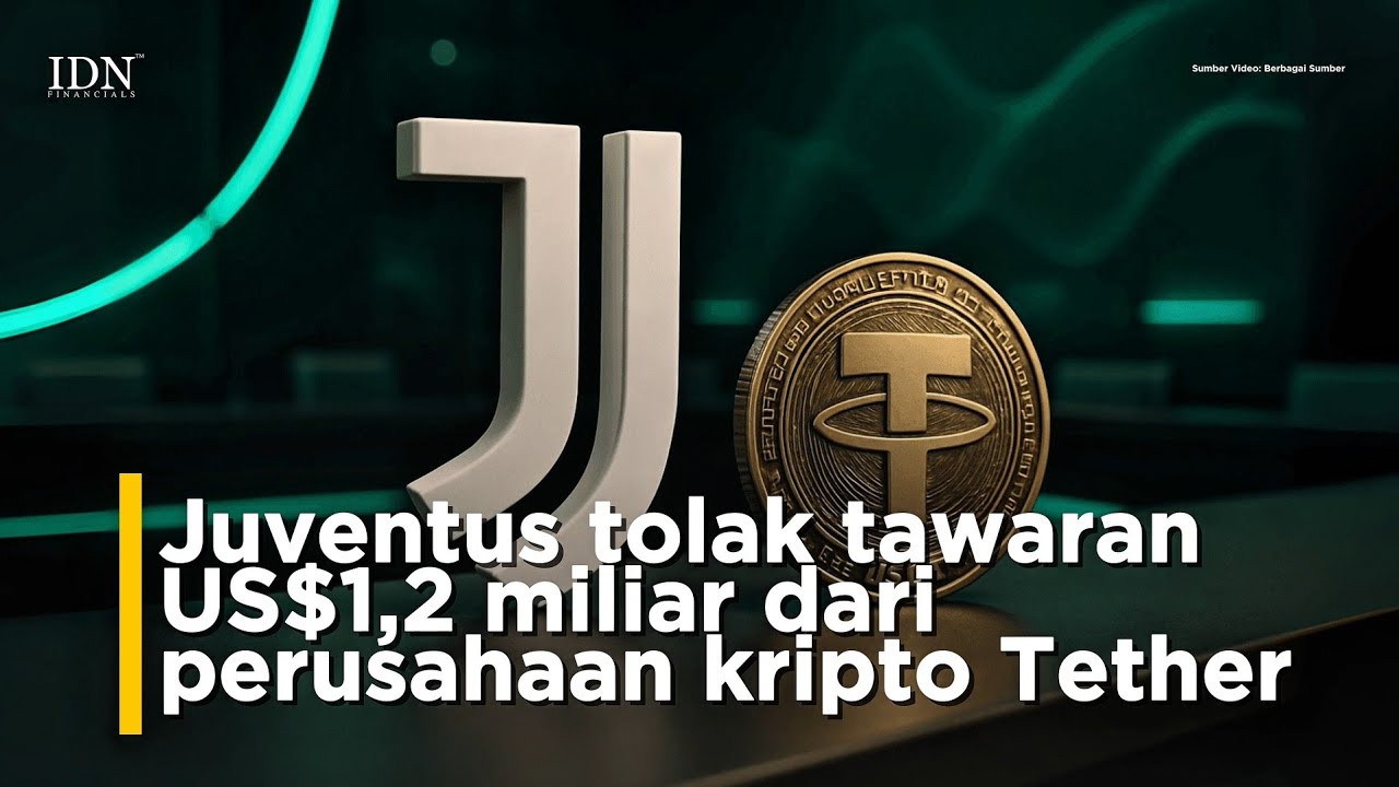 Juventus tolak tawaran US$1,2 miliar dari perusahaan kripto Tether