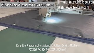 King Size Programmable Pattern Sewing Machine
