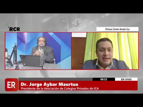 ENTREVISTA AL DR. JORGE AYBAR MAURTUA, PRESIDENTE DE ALA ASOCIACIÓN DE COLEGIOS PRIVADOS DE ICA
