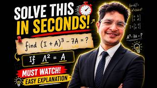 Don't Miss This Matrix Trick! | Algebra