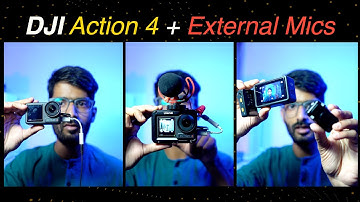 Get Professional Audio on your DJI Action 4 with these 3 External Mic Setups | #djiaction4