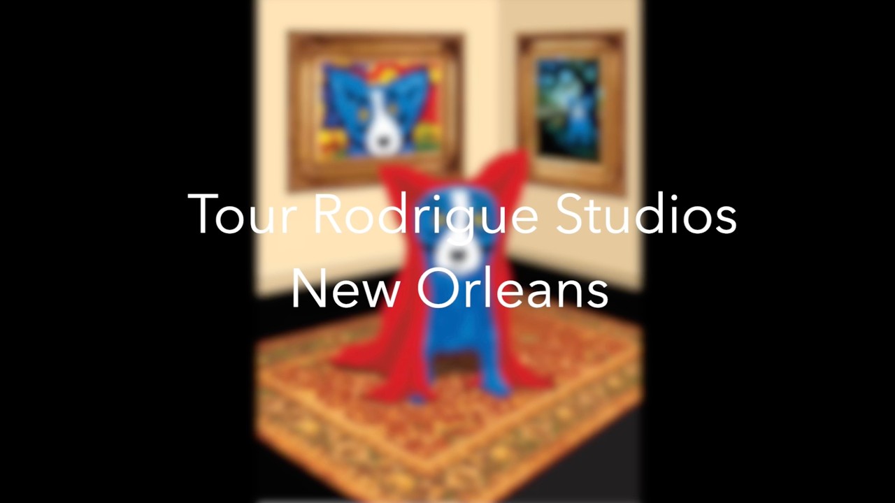 Aerial Tour of Rodrigue Studios in New Orleans' French Quarter | Inside the Blue Dog Gallery