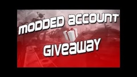 ***MODDED ACCOUNT GIVE AWAY*** MODDED ON BO2,MW2 AND MW3 FOR PS3