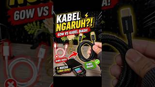 Stop pakai kabel asal asalan⚡️ upgrade ke kabel yah lebih cepat,kuat dan aman!! #aidoga #kabeldata