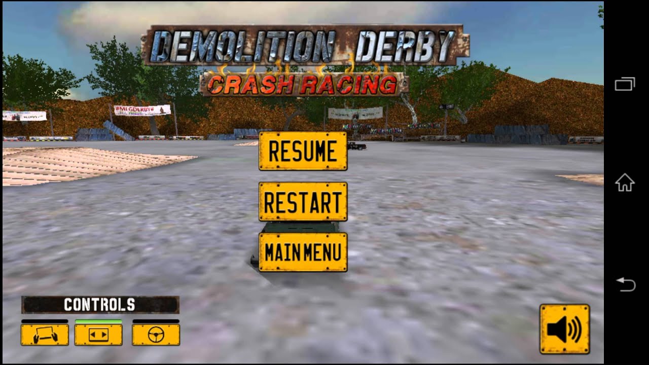 Extreme banger racing gameplay