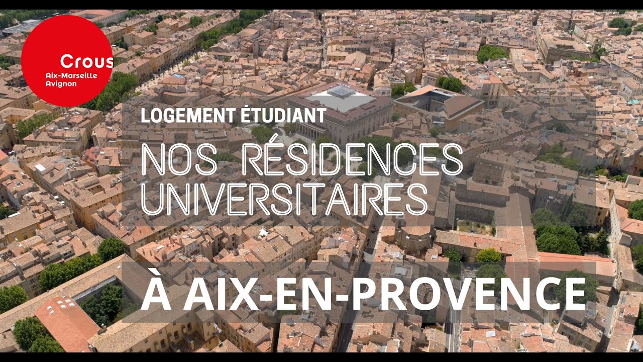 Crous AixMarseille Avignon Résidences universitaires Aix en Provence YouTube Crous AixMarseille Avignon Résidences universitaires Aix en Provence YouTube