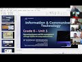 Day 6 - Grade 6 ICT English medium Online class (2nd Batch)