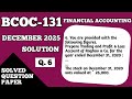 P8- Trading and Profit & Loss Account Preparation | Final Accounts Numerical | BCOC-131 Dec 25 Sol
