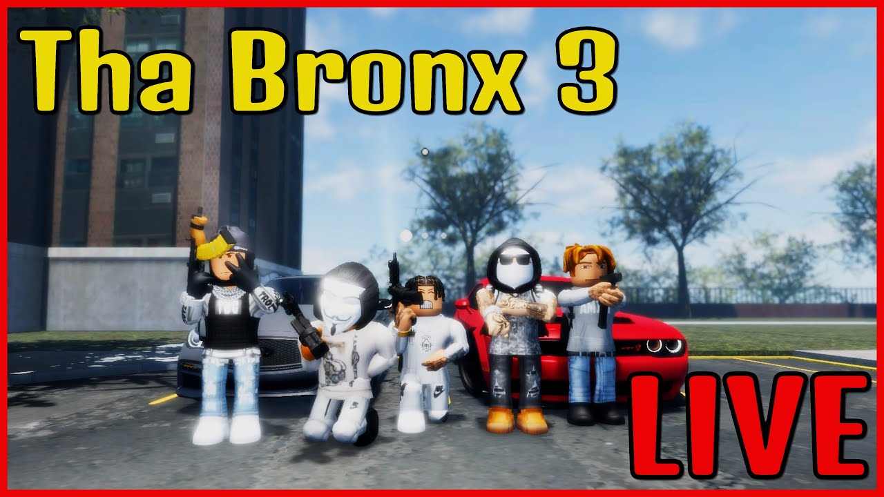 Tha Bronx 3 Roblox LIVE! Hood Games - YouTube