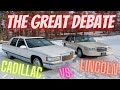 1996 Cadillac Fleetwood Brougham vs. 1997 Lincoln Town Car Cartier SIDE BY SIDE Comparison luxury