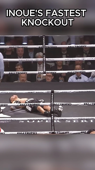 Naoya Inoue Destroys Baby Pacquiao in a Brutal First-Round Finish