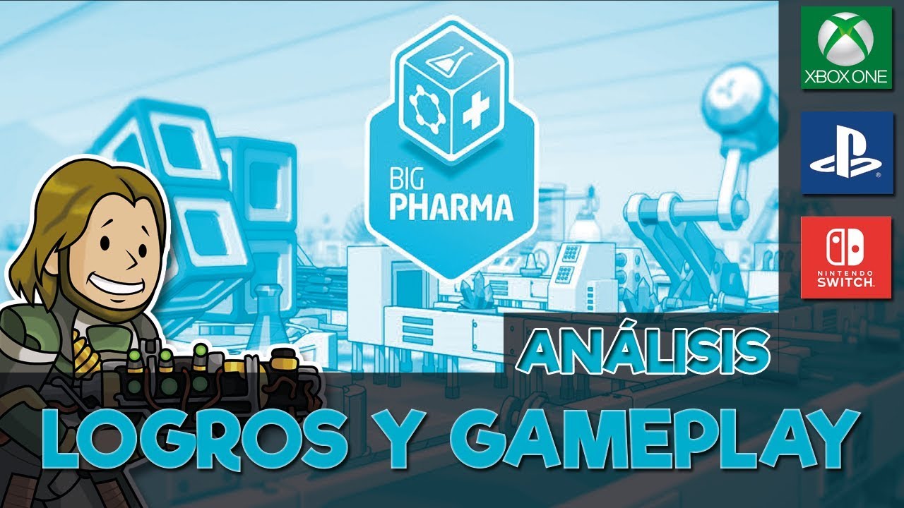 BIG PHARMA ANALISIS Logros Y Gameplay XBOX ONE PS4 SWITCH YouTube