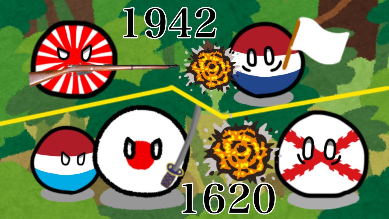 【ポーランドボール】最強?列強が恐れた日本の武士!